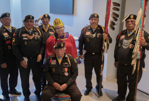 Seminole Color Guard group