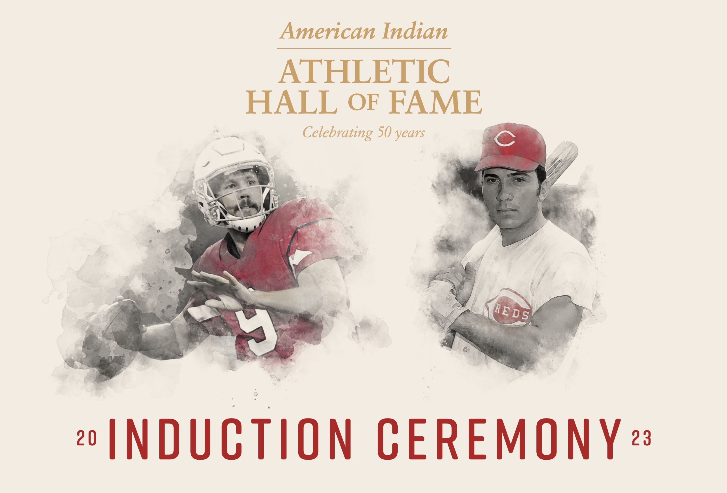 Sam Bradford and Johnny Bench among American Indian Athletic